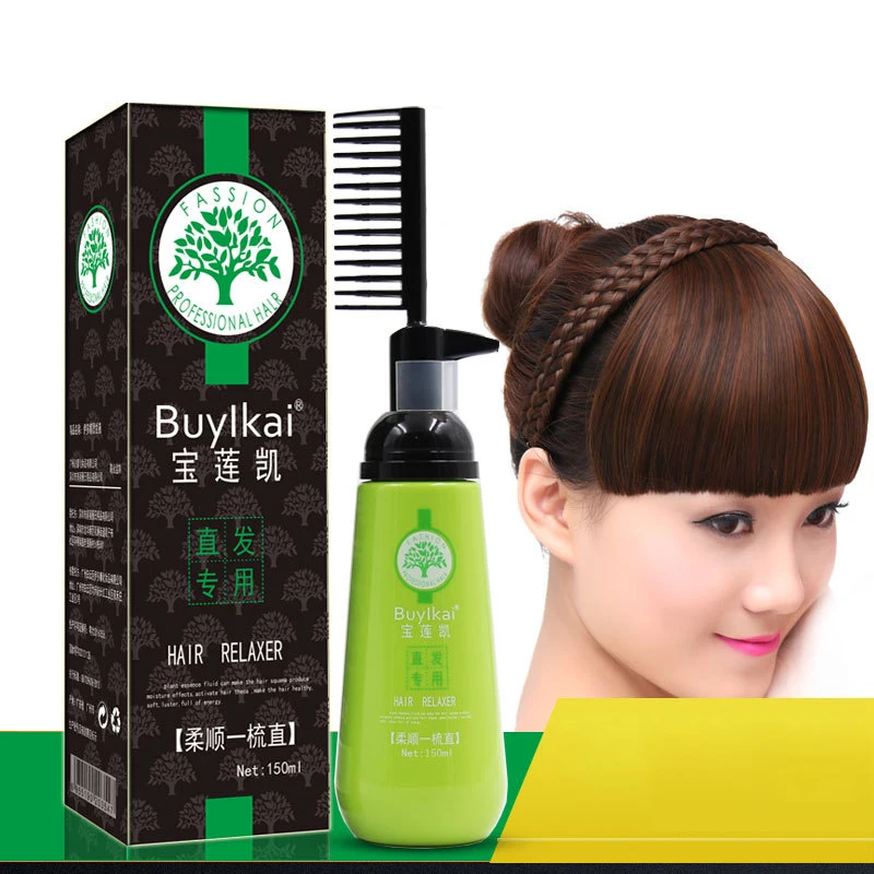 Hair Relaxer Pull Free Folder A Straight Hair Cream Softener Hair