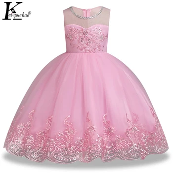 

Kids Dresses For Girls Christmas Performance Dress Summer Winter Wedding Dress Toddler Princess Baby Girl Dress Elegant Vestidos