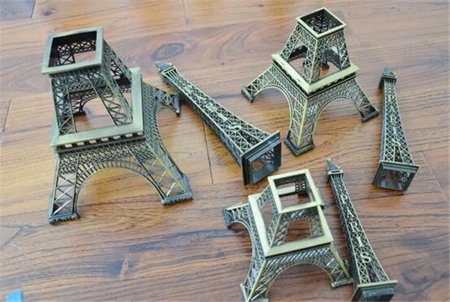 ブロンズの金属製の置物,8/10/13/15/18/25cm,パリのエッフェル塔,工芸