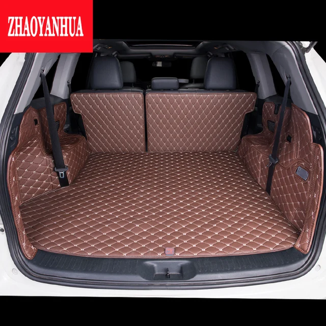 Custom Fit Car Trunk Mat For Toyota Highlander 7 Seat Styling Custom Fit Car Trunk Mat For Toyota Highlander 7 Seat Styling Made Carpet Cargo Liner