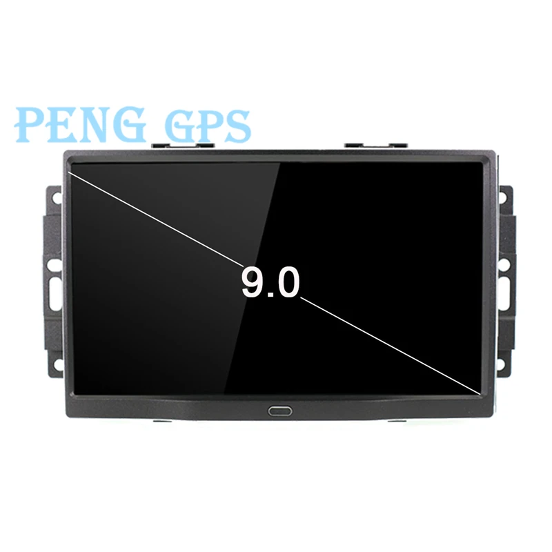 Cheap Car DVD player Tape Recoder GPS Navigation for Chrysler 300C Jeep Dodge 2004-2008 Car Head Unit Multimedia Player Stereo Radio 4