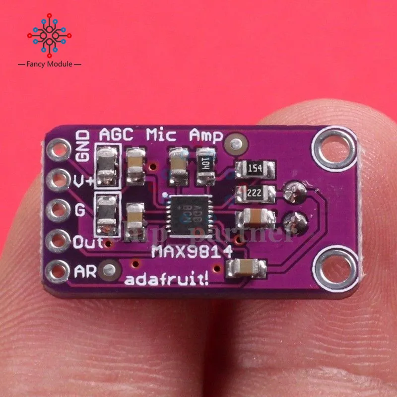 MAX9814 Electret Microphone Amplifier