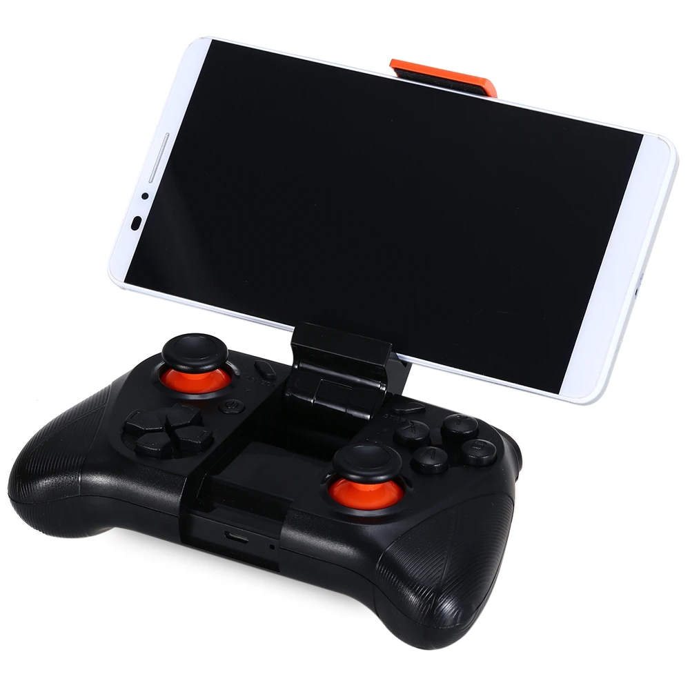 MOCUTE 050 Wireless Gamepad Bluetooth Controller Android Joystick Mini Portable Game Pad For PC Smartphone TV BOX + Holder