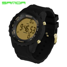 SANDA прецизионные Модные мужские спортивные часы, мужские армейские военные часы для дайвинга, плавания, уличные наручные часы, relogio masculino 370