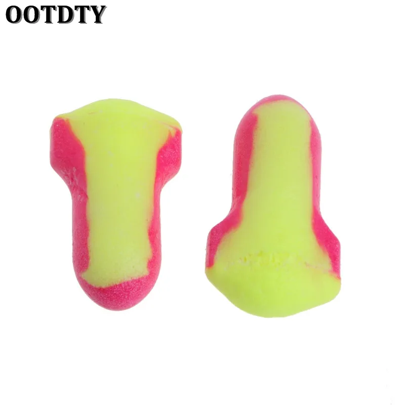

OOTDTY 10 Pairs Disposable Soft Foam Earplugs Snore-Proof Sleep Ear Protector No Cords
