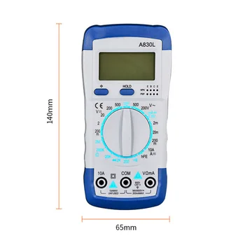 

21 Pcs/Set Digital Multimeter Tools Box with Adjustable Temperature Electric Soldering Iron HVR88