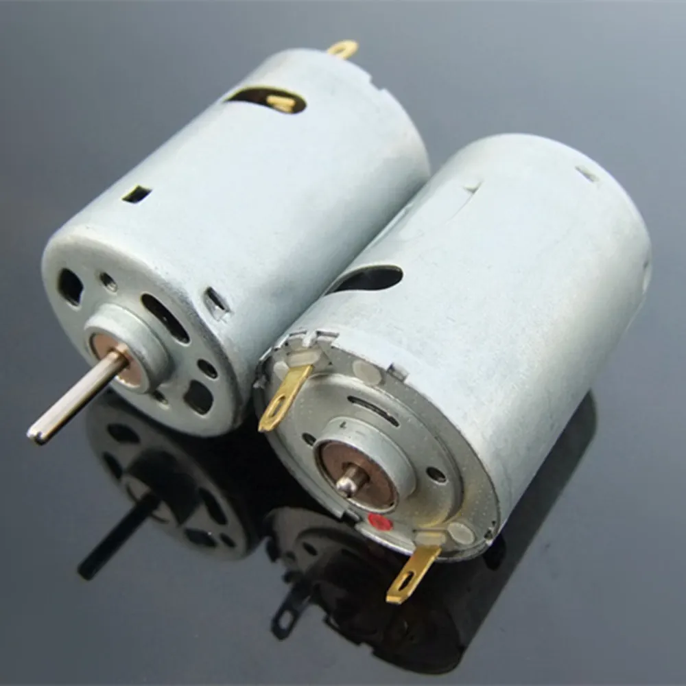 Железная крышка 385 DC магнитный высокоскоростной мотор 12 24V специальный