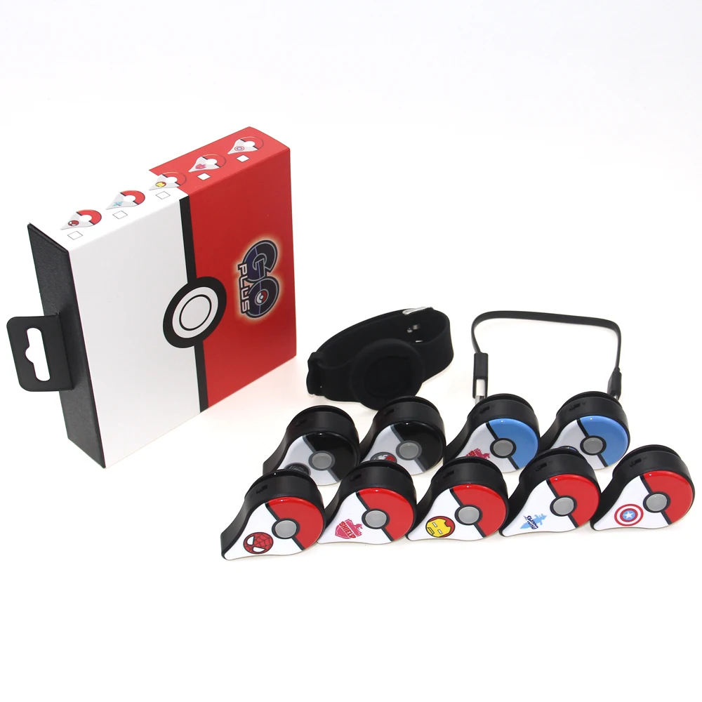 

Auto/Manual Catch For Nintendo for Pokemon Go Plus Bluetooth Interactive Pocket Egg Toys Auto Catch with Rechargeable battery