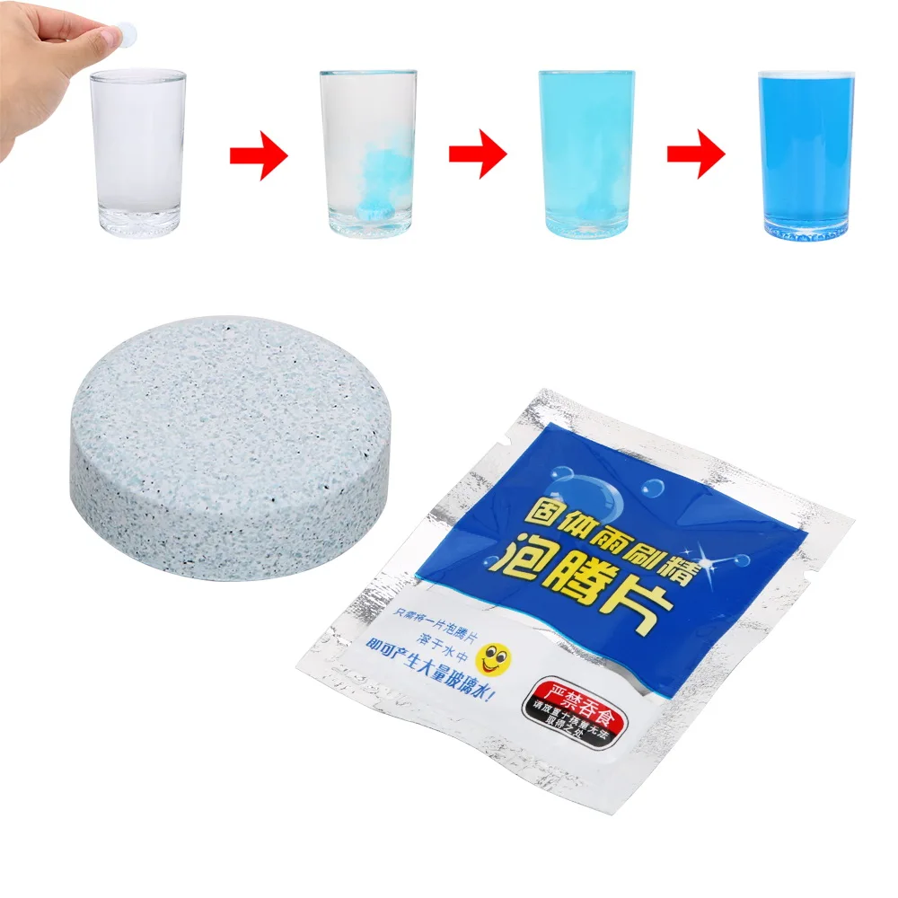 

Car Accessories Cleanser Effervescent Tablet Solid Wipers Fluid Glass Cleaner Windshield Glass Cleaner Auto Window Cleaning