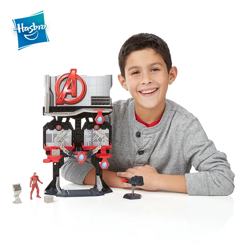 Hasbro Marvel Первый мститель гражданская война министих Spielset Капитан Америка бункер
