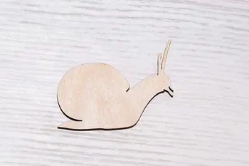

Wooden snail Laser Cut, wood cutout, plywood figure, different size shape Ornaments Craft Decoration Decoupage Unpainted