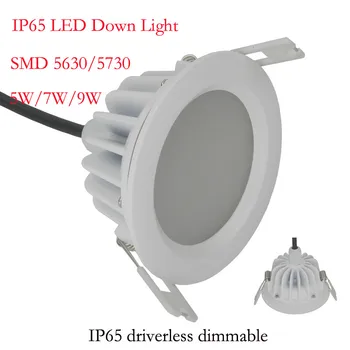 

50pcs/lot Driverless Led Downlights LED ceiling Downlight Lamps 5W 7W 9W 12W 15W 20W 25W AC220V 230V 240V Led Down light Lamp