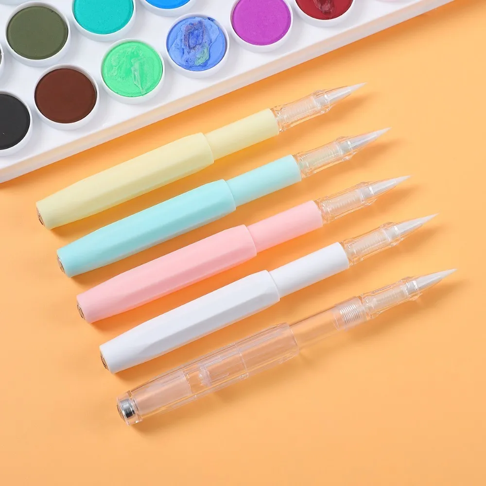 

1PC Cute Candy Colors F Nib Fountain Pen Luxury Nib Inking Pens for Student Office Writing Pen scrapbook DIY school Supplies