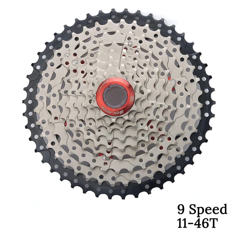 MTB велосипед freewheel 8 9 10 11 скорость 40 42 46 50 т маховик для Shinamo XT SLX Sram Горный велосипед Велоспорт кассеты аксессуары