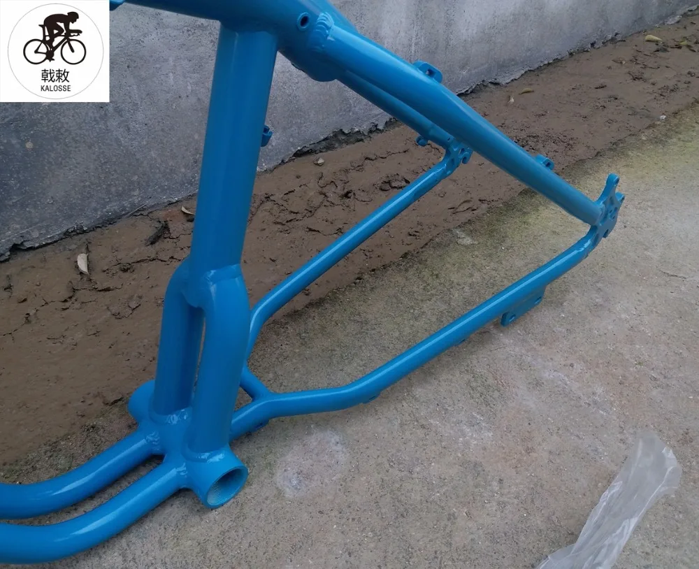 Clearance Kalosse aluminum  26*17inch   Electric  Beach bike parts  DIY colors    Fat bike frame  snow bike frame   26*4.0 inch 4