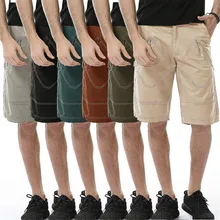 Повседневное летние х/Б мужские шорты по колено шорты для женщин Винтаж для мужчин рабочие брюки Drawstring спортивные шорты 6 цветов