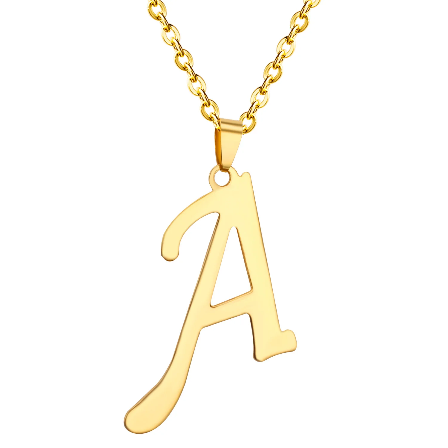 a letter chain locket a letter chain locket