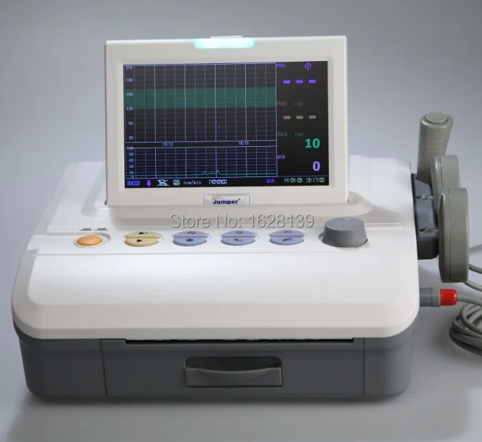 

Brand New fetal monitor 7" CTG machine display with flip screen, FAS technology ultrasound machine with fetal stimulator fuction