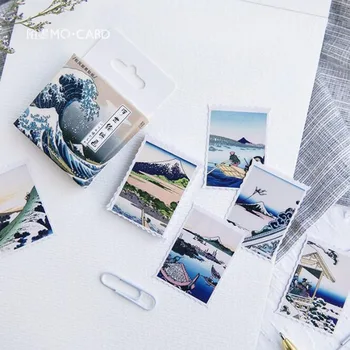 

Cartoon Cute Sticker Ukiyo-E Picture Painting Sticker Mobile Phone Diary Sticker Album Scrapbook Decoration Seal Sticker