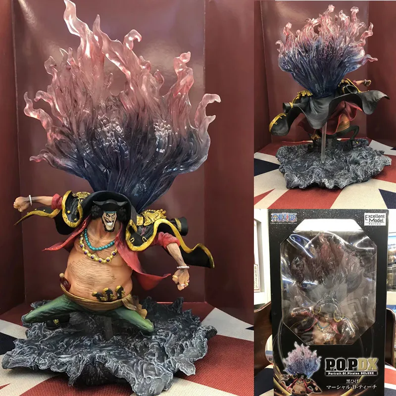 

26cm Anime One Piece Action Figure DX Marshall D Teach Fighting Ver PVC Model Black Beard Kids Lovely Decoration Toy Brand New