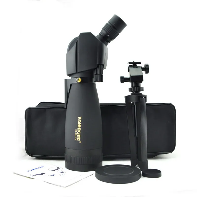 Visionking 30-90x100 SS Spotting Scope 2-Speed Dual Focus Bak4 FMC Professional Monocular Telescope Birdwatching Golf Equipment