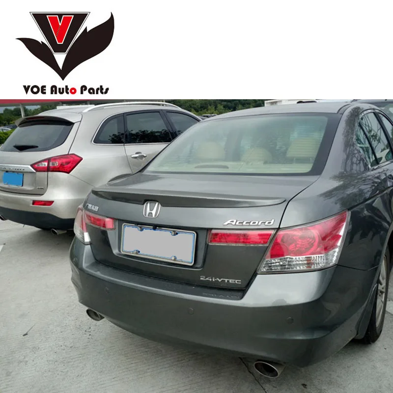 Неокрашенный праймер из АБС пластика заднее крыло спойлер для Honda Accord 2008 2009 2010 2011