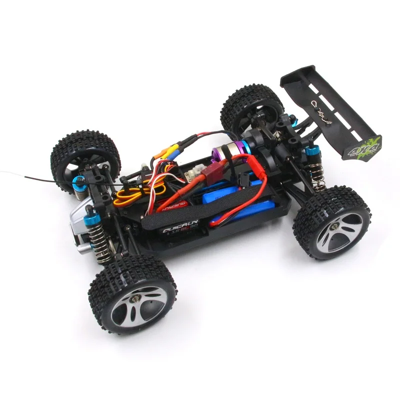 RC WLtoys 1/18 A949 A959 A969 A979 RTR бесщеточный улучшенный двигатель quicrun 30A ESC emax ES3004 servo metal