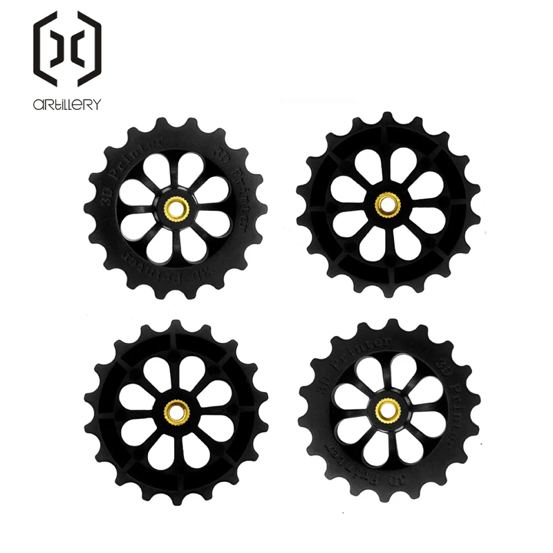 

4 PCS 3D Printer Accessories M4 Manual Torsion Auto Leveling Nut for 3D Printers