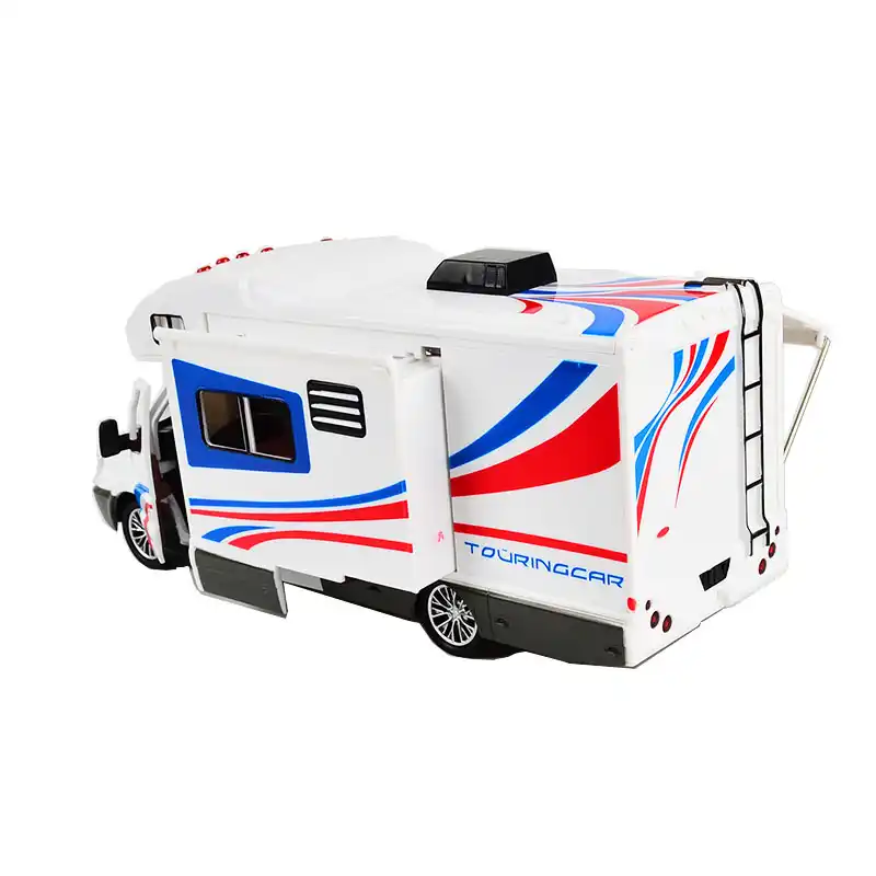 Holiday Motorhomes Morto Home Coach Toy Camper Van Model Diecast with