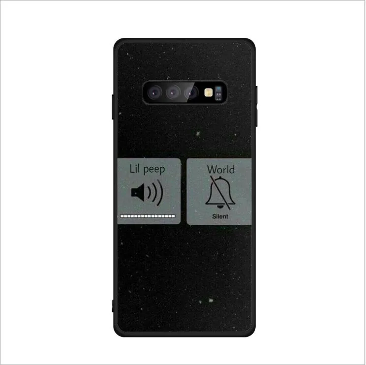 Черный силиконовый чехол Xxxtentacion и lil peep для Samsung Galaxy S7 Eedg S8 S9 Plus NOTE 8 9 S10 S20 Ultra