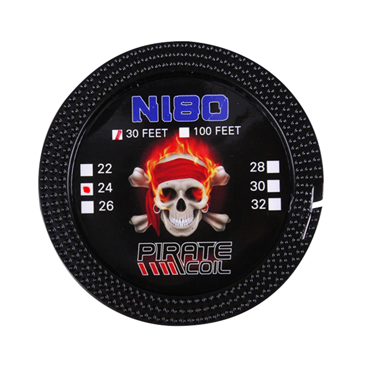 

PIRATE COIL New 10m/roll Cigarette Nichrome Heating Wires for Ni80 Heating Wires for Rebuildable Atomizers