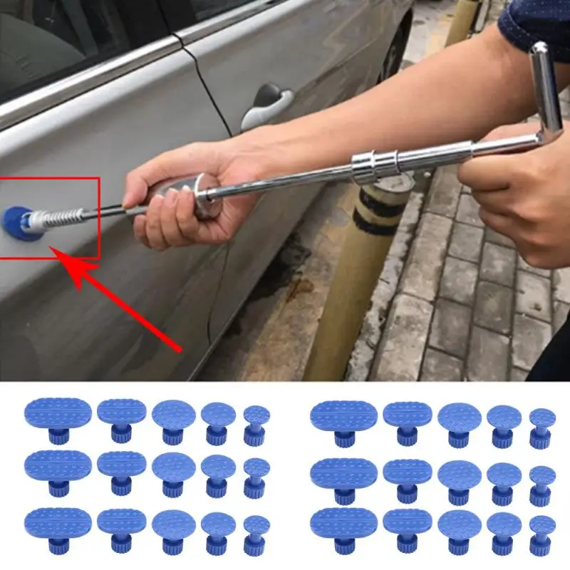 

30Pcs Car Dent Puller Car Paintless Dent Repair Hail Removal Kit Tool Pulling Tabs for Auto Body Repair Tool Puller Tabs