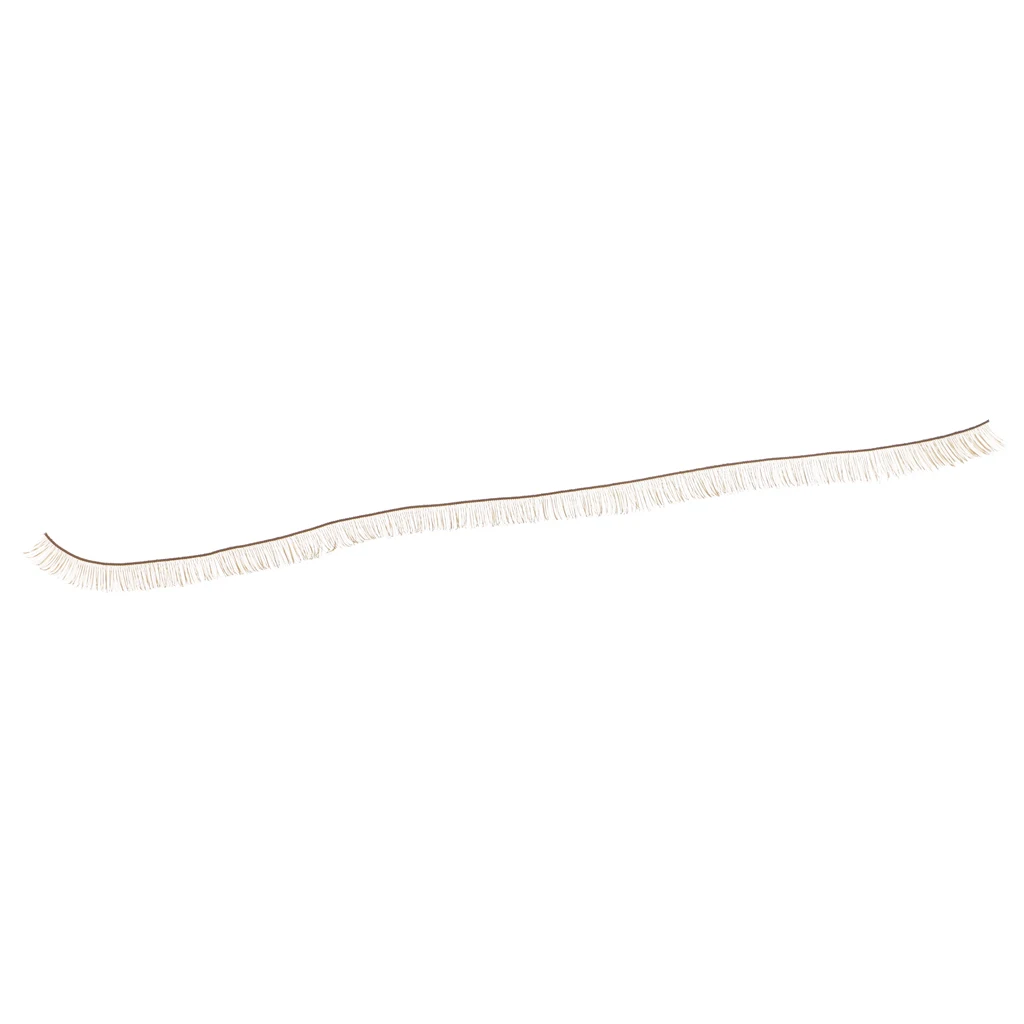 200Pcs Soft Plastic False Eyelashes Eyelash Strips for BJD Baby Dolls Eye Make up 200*8mm Various Colored