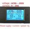 20A AC Multifunction Digital LED Power Panel Meter Monitor Power Energy voltage meter ► Photo 1/4