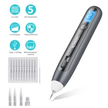 Ручка для удаления Кротов для лица, инструмент для удаления бородавок для дома, инструмент для красоты, плазменная ручка