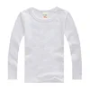 Boys Long Sleeve T Shirts For Children Spring Autumn pure color T-shirt Cotton 1 -15T Kids Clothing Baby Girls Tops Tees Clothes 3