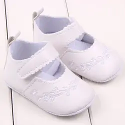 Новорожденных для маленьких девочек обувь первые ходунки очаровательные кроссовки младенческой Дети обувь принцессы