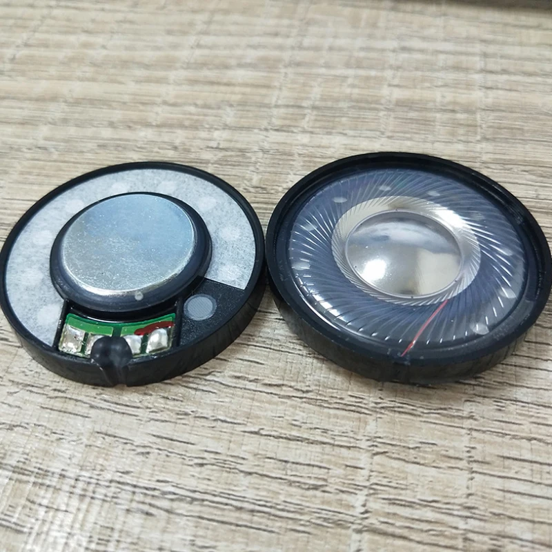 TONLON Bass Headphone Speaker Accessories 40mm Headset Titanium Film Diaphragm Low Frequency Headphone Speaker Unit 2pcs 10pcs