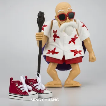 

Dragon Ball Z Master Roshi Goku Teacher Kame Sennin Blue RED Green Vinyl 25CM Action Figure Collectible Model Toy D487