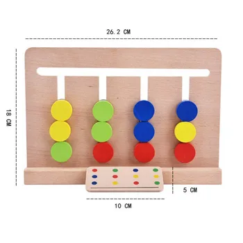 

early Learning Education Math boys girls kids numbers interactive board Toys wooden children Montessori Game Abacus montessori