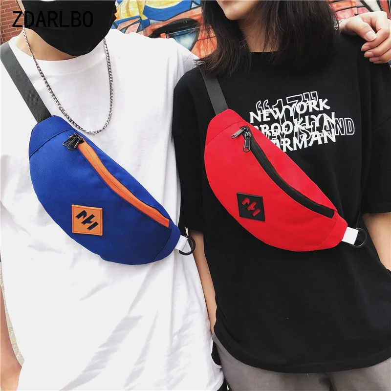 

Men's Large Capacity Waist Bag Women's Fashion Change Storage Waist Pack Anti-Theft Messenger Bag Fanny Pack