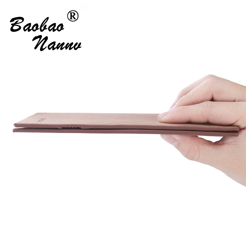 سوبر رقيقة محفظة الأعمال الرجال محافظ طويلة الذكور مخلب محفظة جلدية الرجال النساء المال متعددة حاملي بطاقة حقيبة عالية الجودة