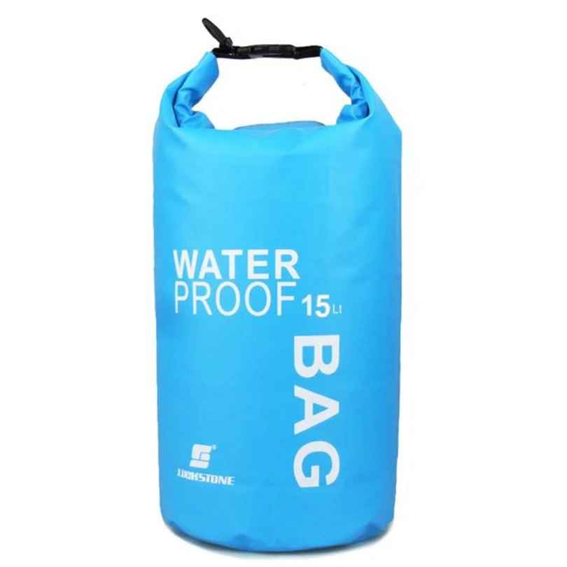 Portable 15L Waterproof Bags Storage Dry Sack Bag For Canoe Kayak Rafting Outdoor Sport Swimming Bags Travel Kit Hand Bag A30 Portable 15L Waterproof Bags Storage Dry Sack Bag For Canoe Kayak Rafting Outdoor Sport Swimming Bags Travel Kit Hand Bag A30