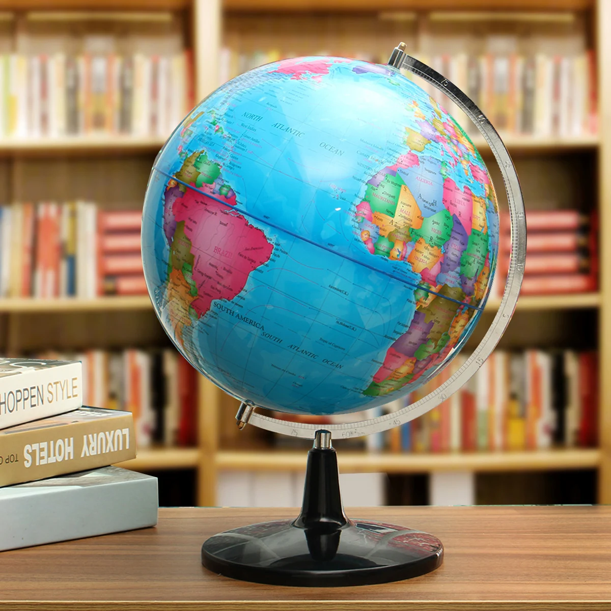 32CM Big Large Rotating Globe World Map With Stand Earth Geography School Educational Tool Home Office Ornament Gift 32CM Big Large Rotating Globe World Map With Stand Earth Geography School Educational Tool Home Office Ornament Gift
