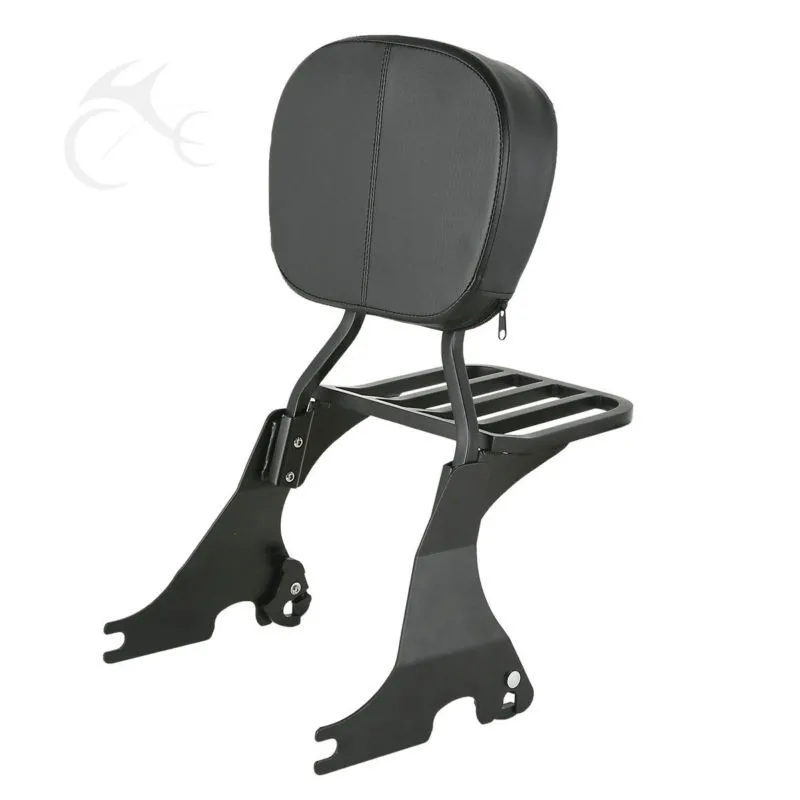 

Sissy Bar Backrest w/ Luggage Rack For Harley Sportster XL Iron883 72 48 04-17 1200C Custom Super Low Motorcycle