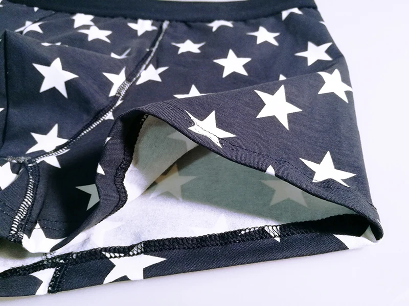 Cotton Boxers Men 365 Underpants Boxer Weed Brand Underwear Men Cuecas Navy Star Dot Funny Boxer Shorts For Men Panties 2Pcslot09