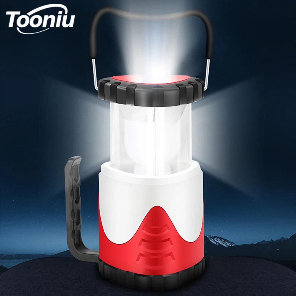 

Retractable LED Flashlight Outdoor camping tent light Portable lantern White light + color light can be used as an Ambient light