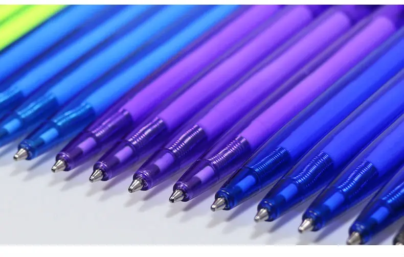 500 шт/партия новые рекламные подарки Шариковая ручка для печати логотипа 1,0 мм