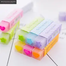 1 шт./ ластик карандаш для рисования качественные инструменты школьные принадлежности для детей школьные предметы Ластики для детей Резиновый милый ластик карандаш