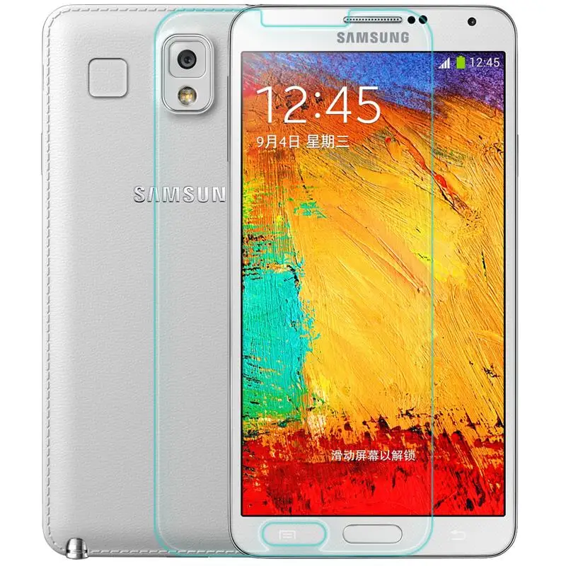 Закаленное стекло для Samsung Galaxy Note 3 N9000/5/6/8V 2.5D 9H | Мобильные телефоны и аксессуары
